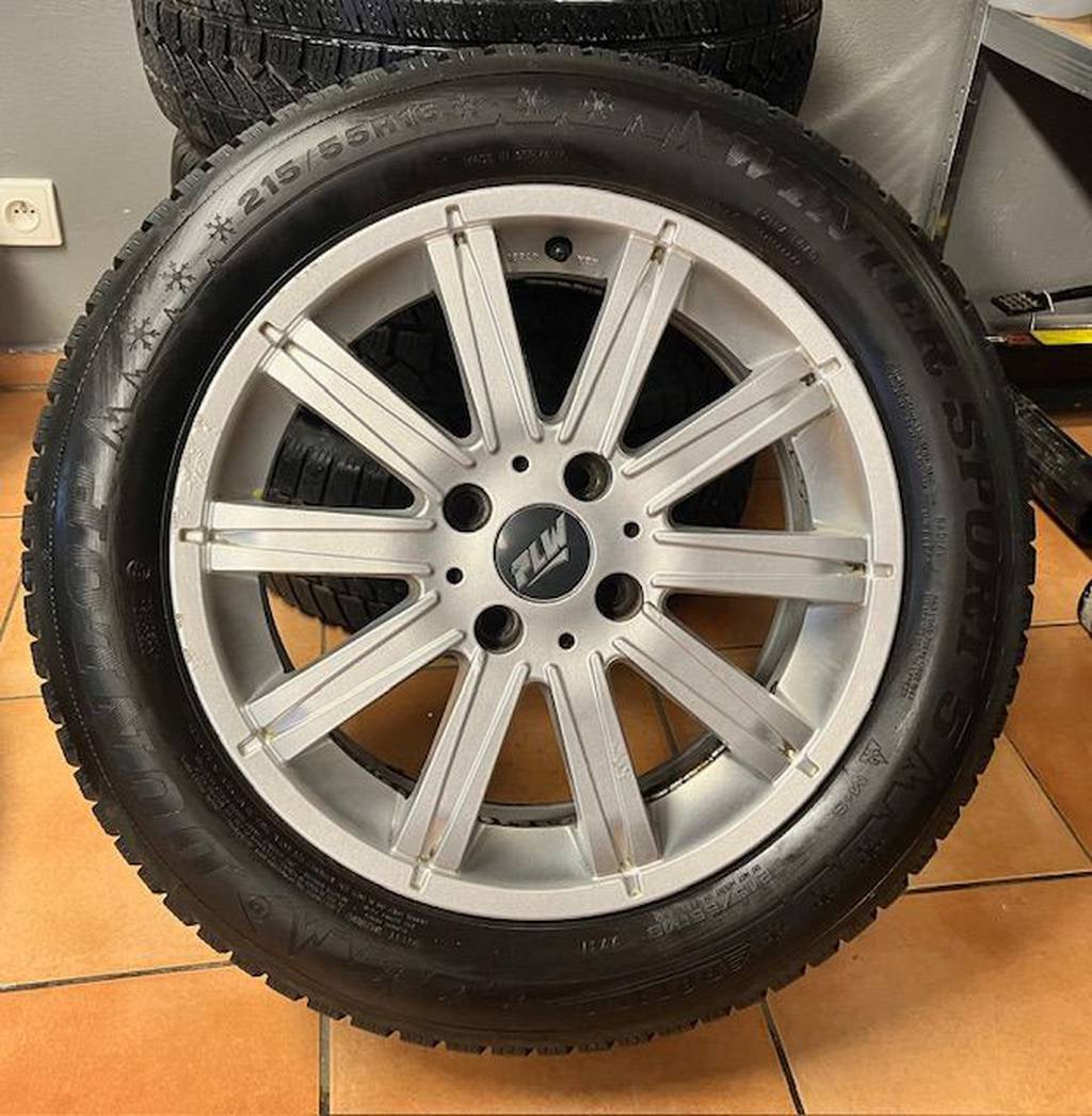 Peugeot 3008 sada zimních alu kol 7.0jx16h2