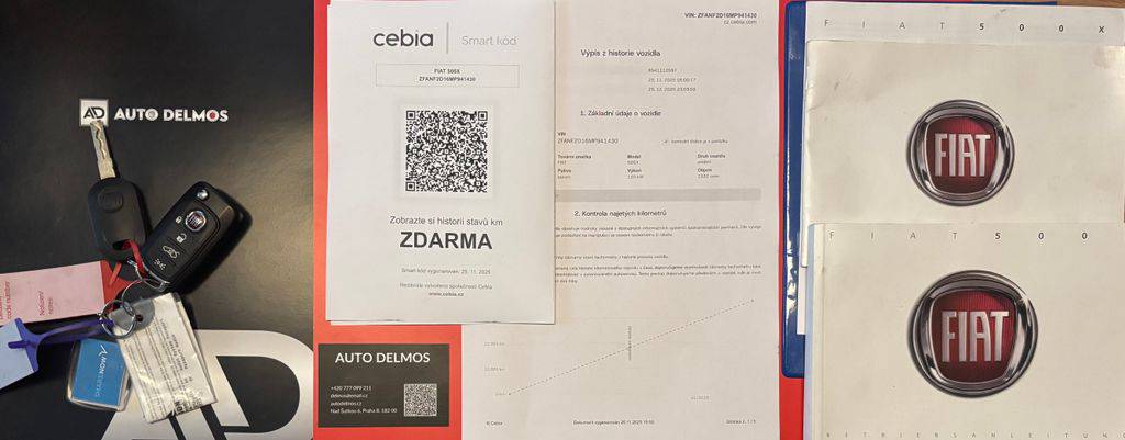 Fiat 500X 1.3GSE-AT/2022/1MAJ,DPH,FireFl