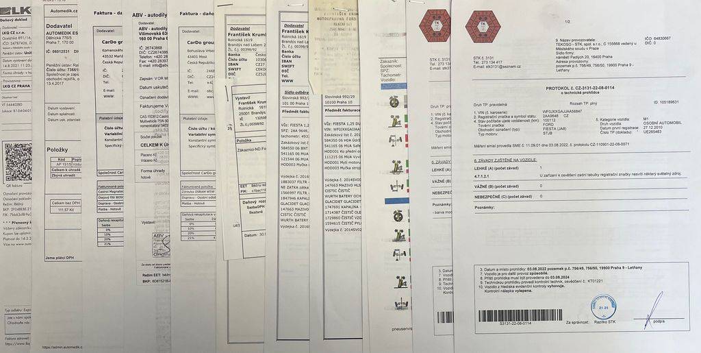 Ford Fiesta 1.25i 44KW/2011/1MAJ,ČR-S.KNIH