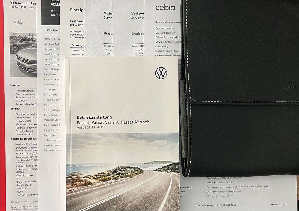 Volkswagen Passat 2.0TDI/2020/1MAJ-AT-1MAJ-DPH-Z