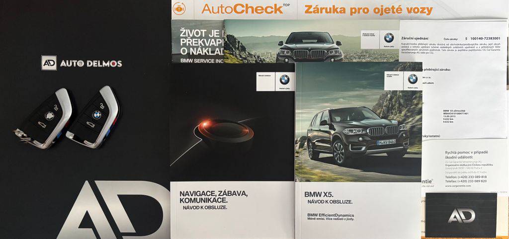 BMW X5 3.0d xDrive.2016.ČR.M paket/ZÁRUKA2026