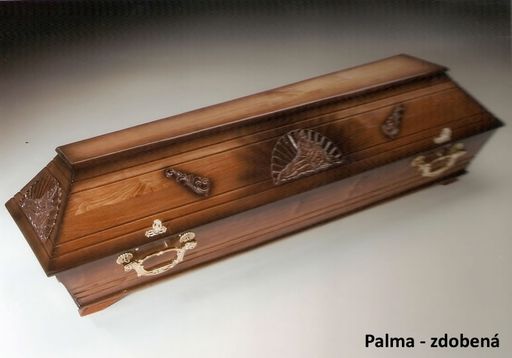 Rakev Palma zdobená